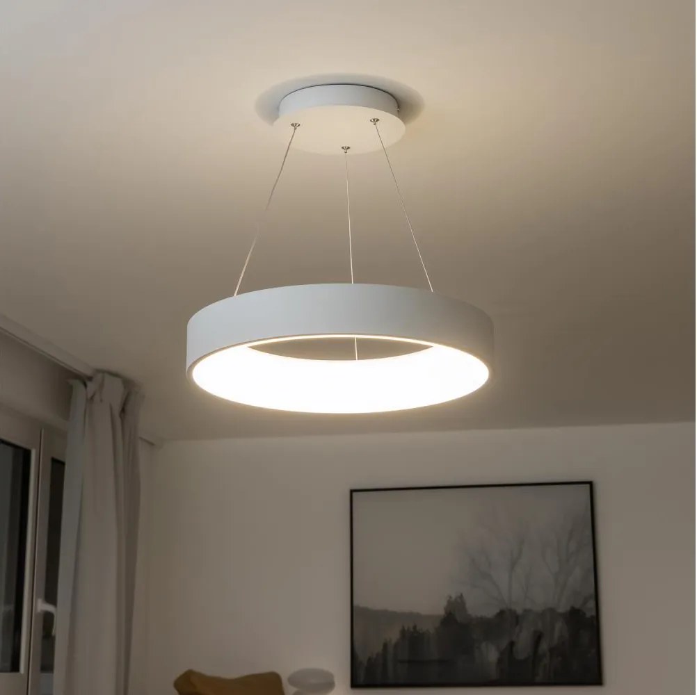 Brilagi - LED dimmelhető, kábellel függesztett csillár LED/40W/230V 3000-6500K fehér + távirányító