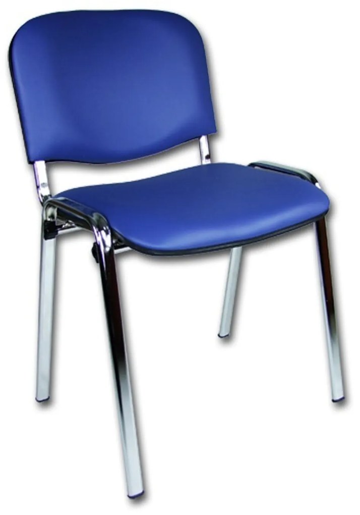 ISO CHROME Öko-bőr konferenciaszék Okker D28 EKO