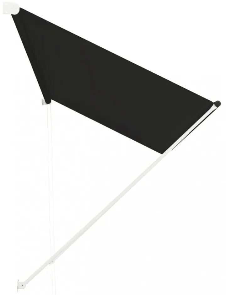 feltekerhető antracitszürke napellenző 300 x 150 cm