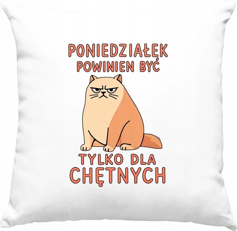 Hétfői párna azoknak, akik szeretnének fehér