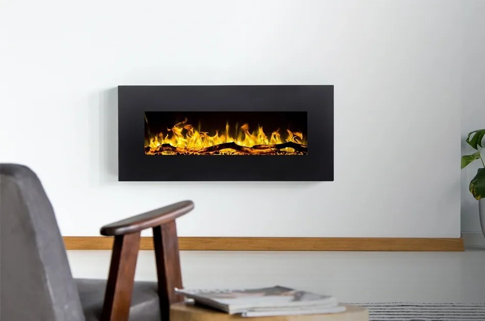 Elektromos kandalló Aflamo Albion 42 Black