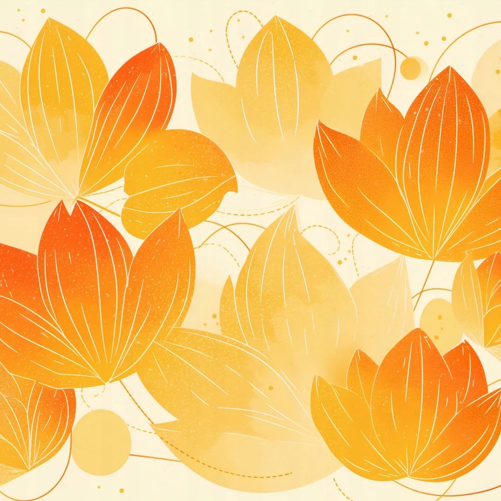 Poszter 30x30cm Őszi látványterv