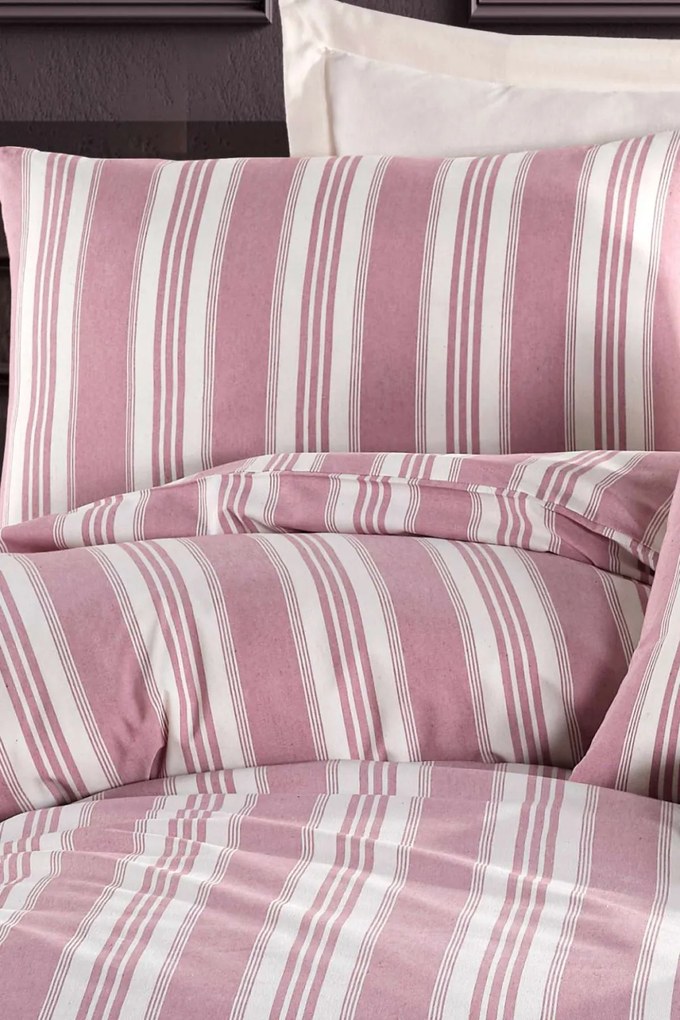 Soft ágyneműszett, bordó, 160×220 cm