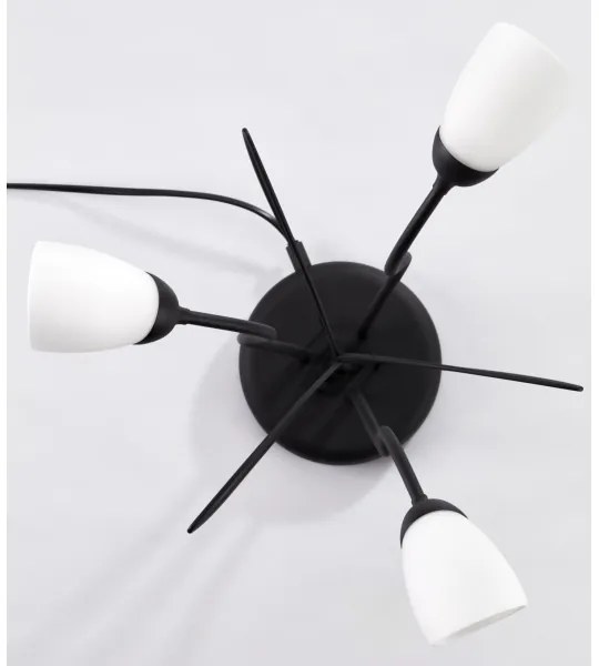 Jupiter 2065 - Asztali lámpa GLORIOSA 3xG9/14W/230V fekete