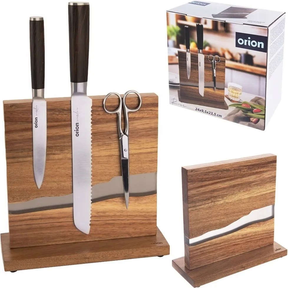 Mágneses állvány univerzális késblokk konyhai eszközök kétoldalas