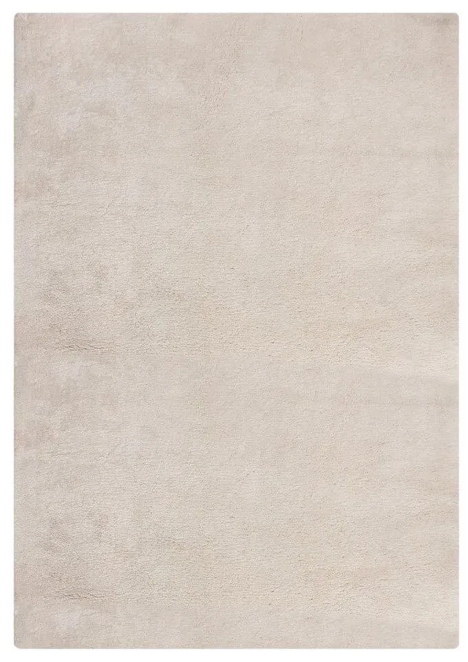 Krémszínű szintetikus szőrme szőnyeg 200x290 cm Faroe Wool Look Fur – Flair Rugs