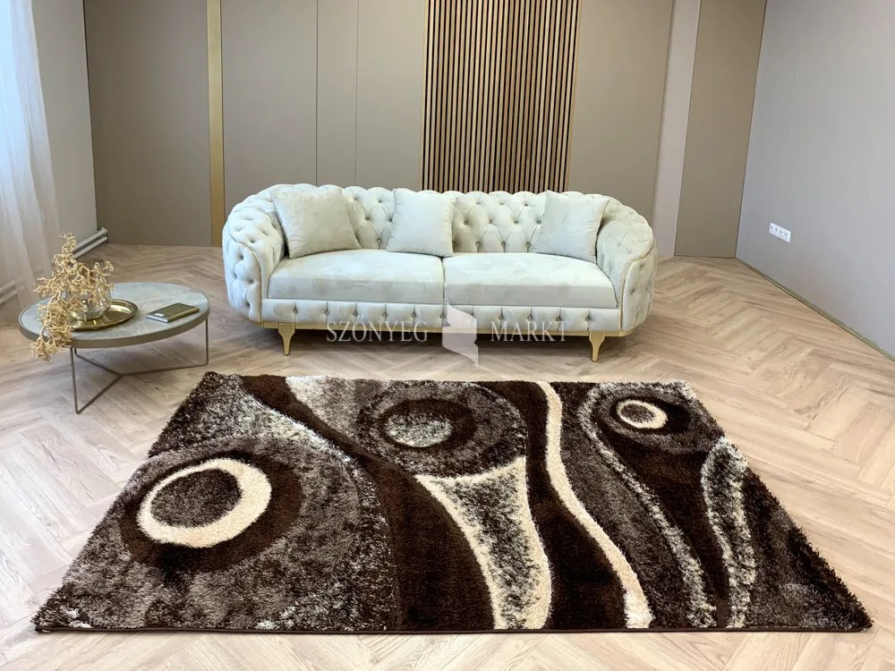 Melinda 7379 Barna (brown) szőnyeg 60x110