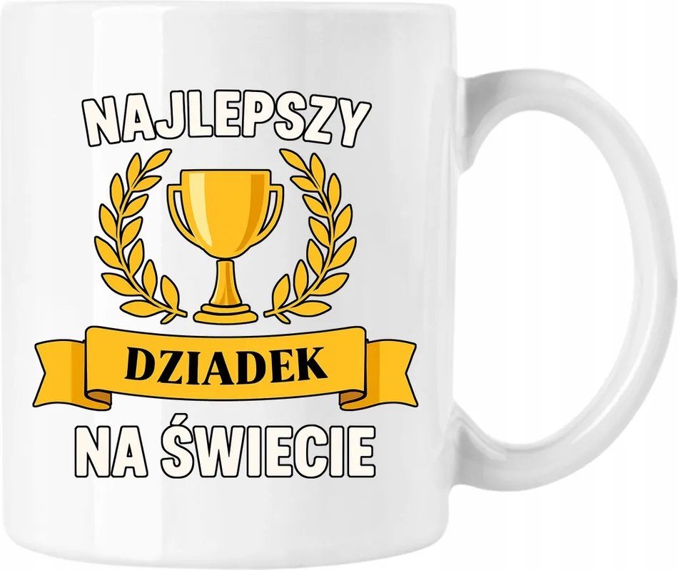 Bögre Legjobb Nagypapa Kupa Fehér 330ml