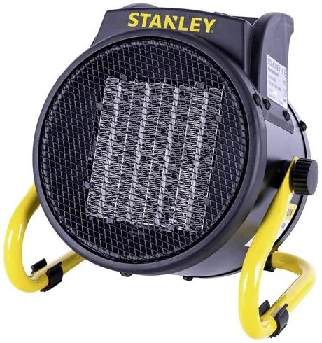 STANLEY SXJH002000E PTC fűtőtest, 2000 W, 2 fokozat, fém ház, termosztát, túlmelegedés elleni védelem