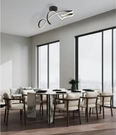 GLOBO 67341DS SWIRL Modern LED Mennyezeti Lámpa IP20