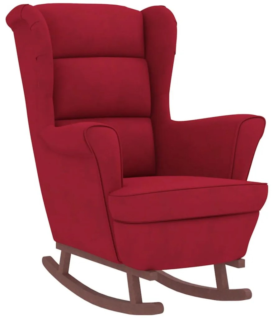 Borvörös Bársony és Tömörfa Hintaszék