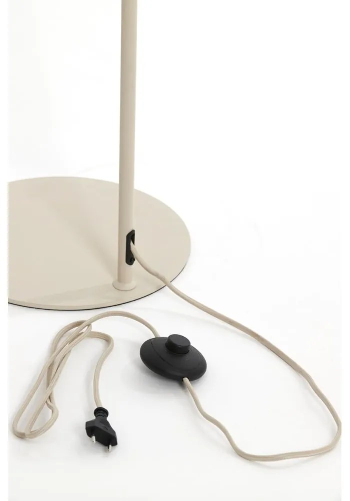 Bézs állólámpa textil búrával (magasság 156,5 cm) Elati – Light &amp; Living