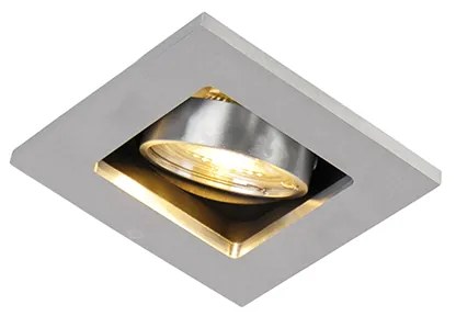 Okos süllyesztett spotlámpa alumínium WiFi GU10 dönthető - Qure