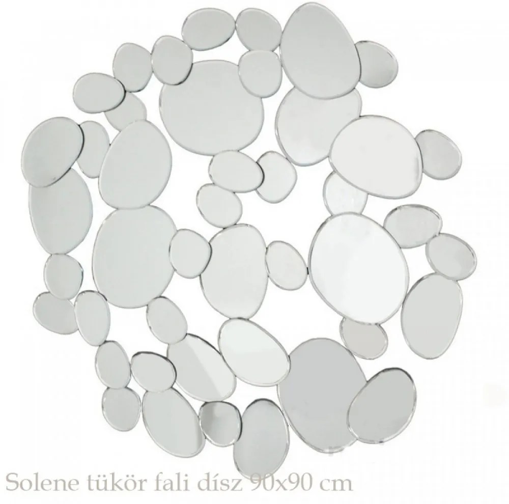 Solene tükör fali dísz 90x90 cm