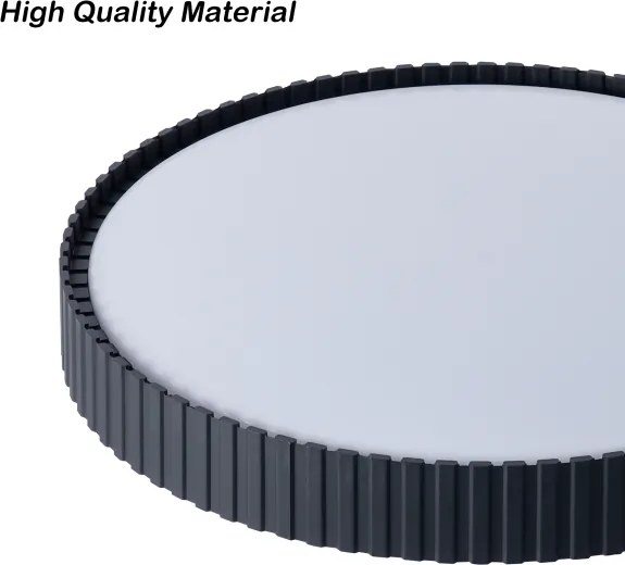 Brilagi - LED dimmelhető mennyezeti lámpa ORINO LED/54W/230V 3000-6000K fekete átm. 43 cm + távirányító
