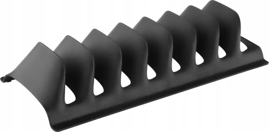 Tányér- És Fedőtartó Állvány Fekete Konyhai Rendszerező Szekrényhez