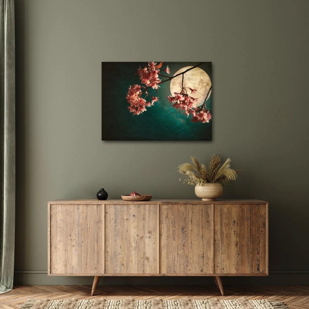 Kép - Sakura teliholdkor (70x50 cm)