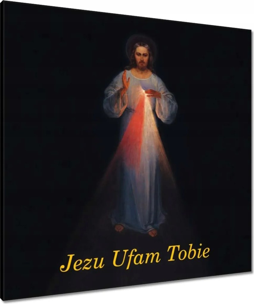 Vászonkép 80x80 Jézus, bízom benned