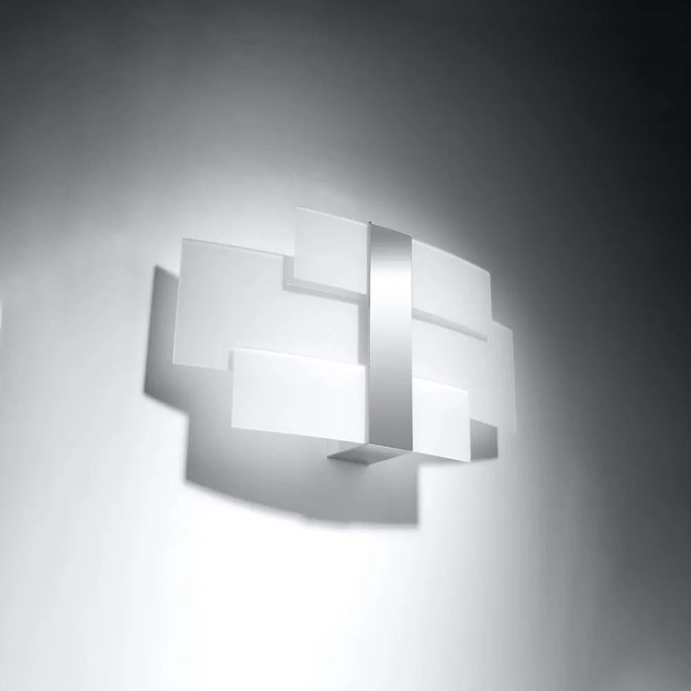 Fehér fali lámpa Marett – Sollux