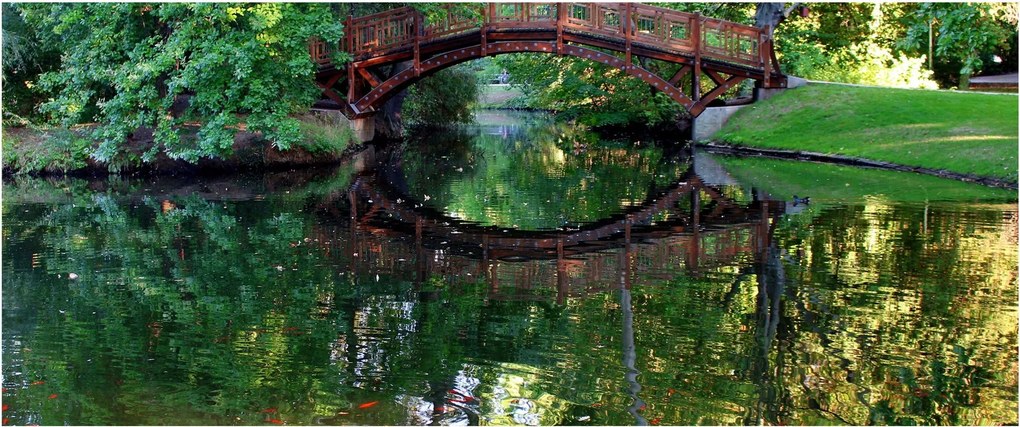 A folyó képe (120x50 cm)