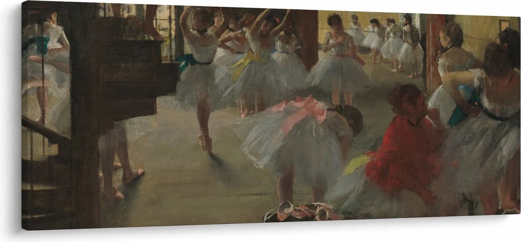 Kép - Edgar Degas, The Dance Class, reprodukciók (120x50 cm)