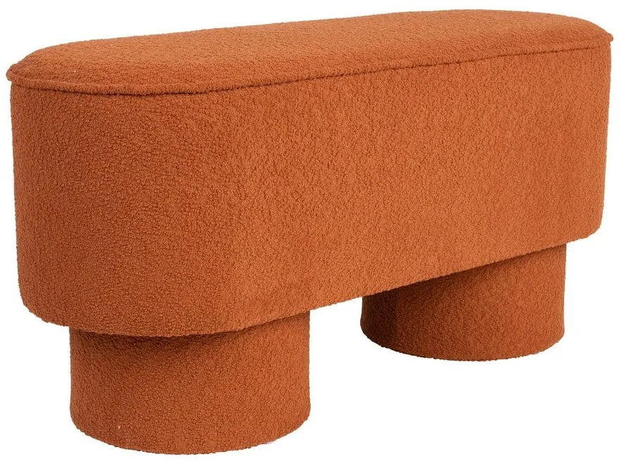 Téglavörös buklé pad Marcos – White Label