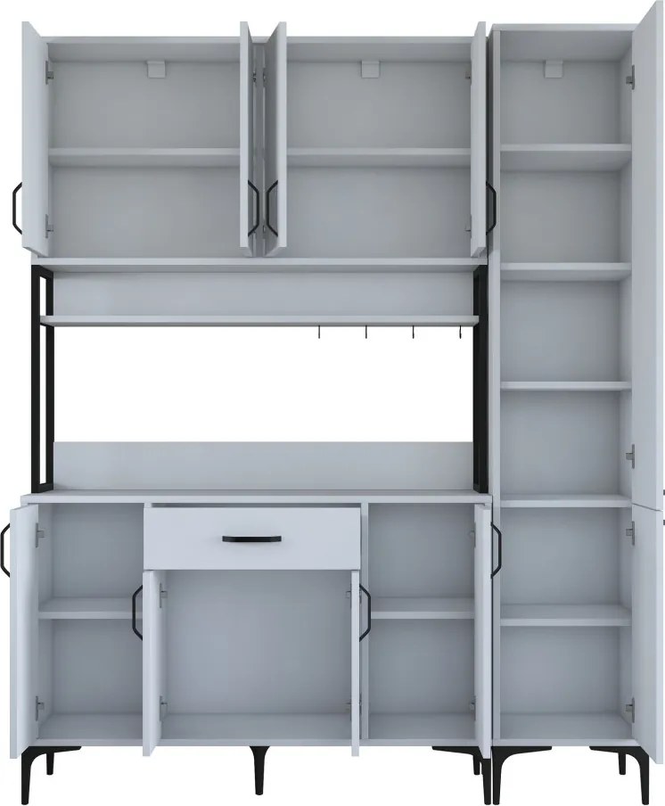 Konyhaszekrény, 160 cm – JE134