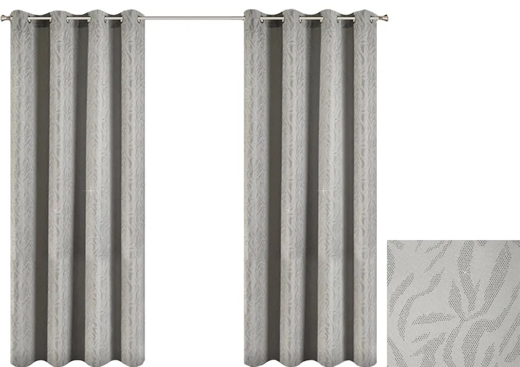 Függöny kész karikák átvezető 140x250 Pati Eurofirany