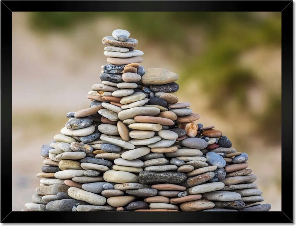 Poszterek keretben 40x30 Feng Shui Kövek Kő