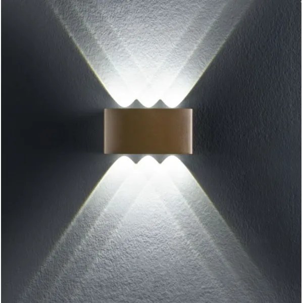 Redo 90226 - LED Kültéri fali lámpa FABO LED/6W/230V 3000K IP54 szürke