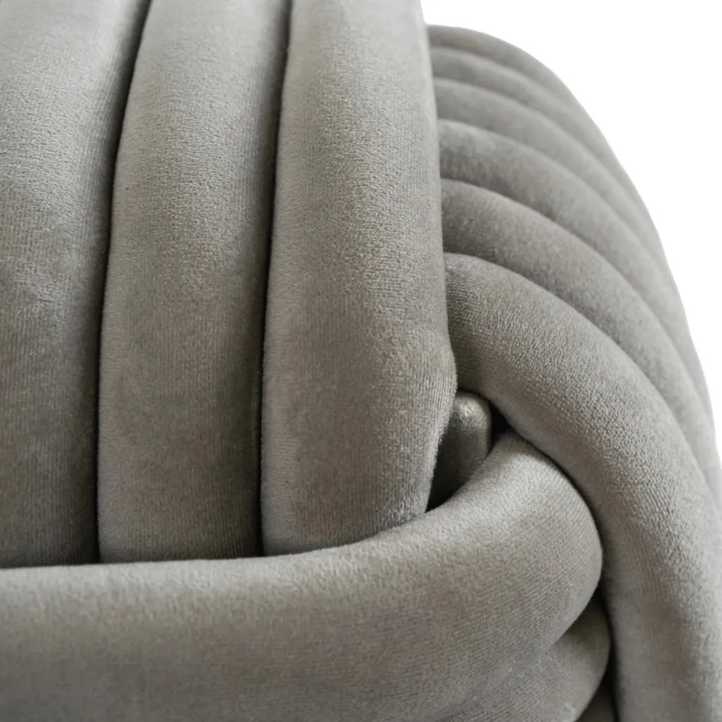 MAGMA szürke fonott puff