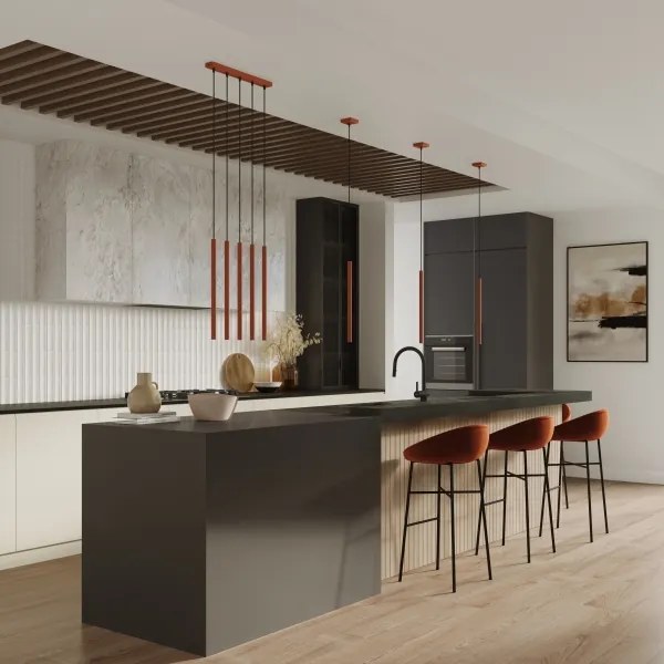 Sollux SL.1524 - Csillár zsinóron PASTELO 1xG9/8W/230V piros