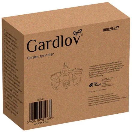 Gardlov 3 karú forgó öntözőfej
