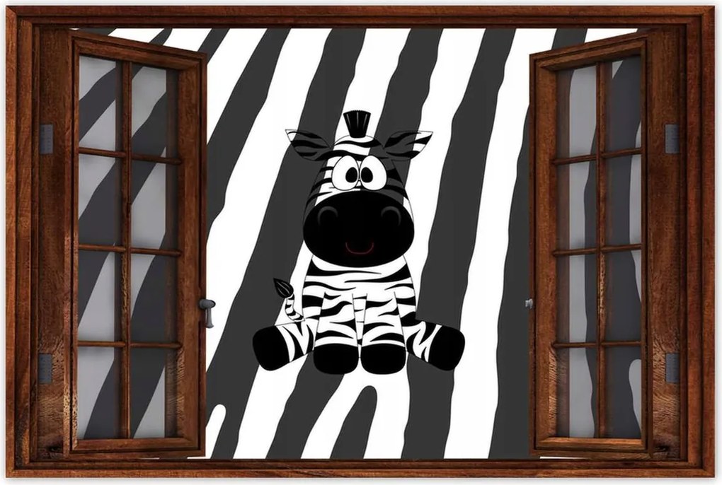 Poszterek 60x40 Zebra csíkos