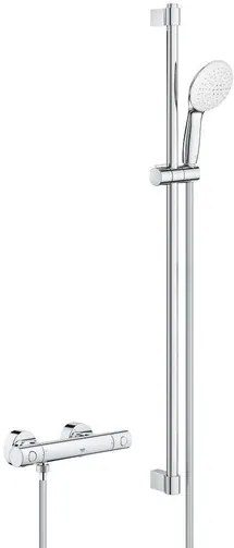 Zuhany csaptelep GROHE Grohtherm 800 Cosmopolitan zuhanyszettel együtt króm 34769001