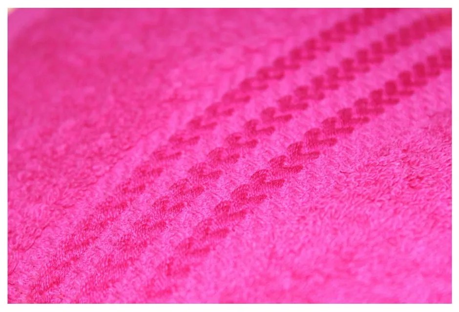 Rose 4 részes rózsaszín fürdőlepedő szett, 70 x 140 cm - Foutastic