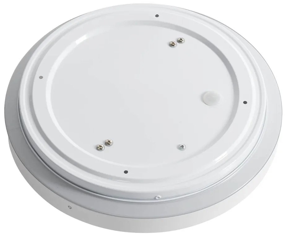 Modern mennyezeti lámpa fehér 35 cm IP44 - Walden