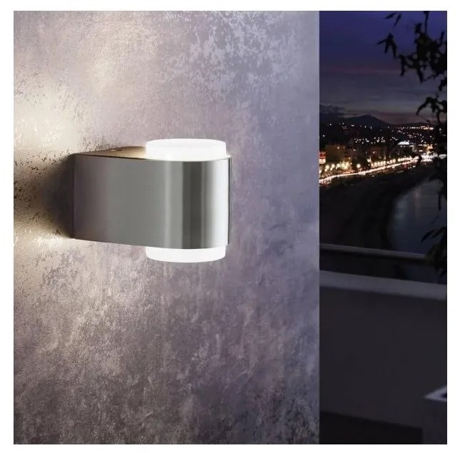 Eglo 78603 - LED Kültéri fali lámpa BRIONES 2xLED/3W/230V IP44