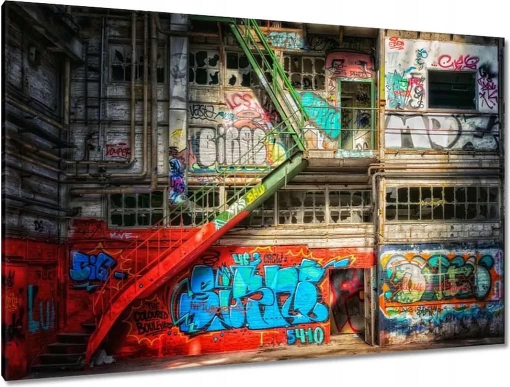 Festmények 120x80 Graffiti Utcaművészet