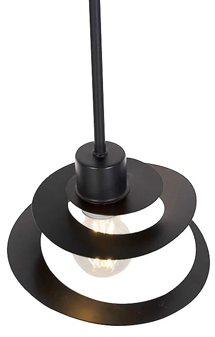 Design lógólámpa spirális búrával 20 cm - Scroll