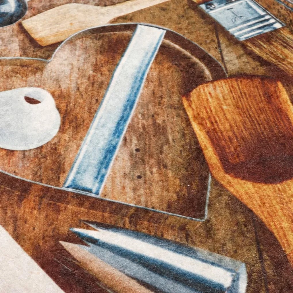 többszínű mosható csúszásgátló konyhaszőnyeg 60 x 180 cm