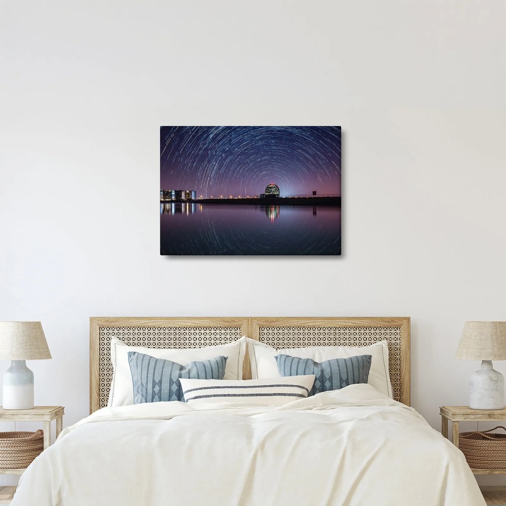 Egy éjszakai égbolt csillagokkal (70x50 cm)
