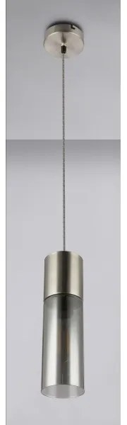 GLOBO 21000HN - Csillár zsinóron ANNIKA 1xE27/25W/230V átm. 10,5 cm króm