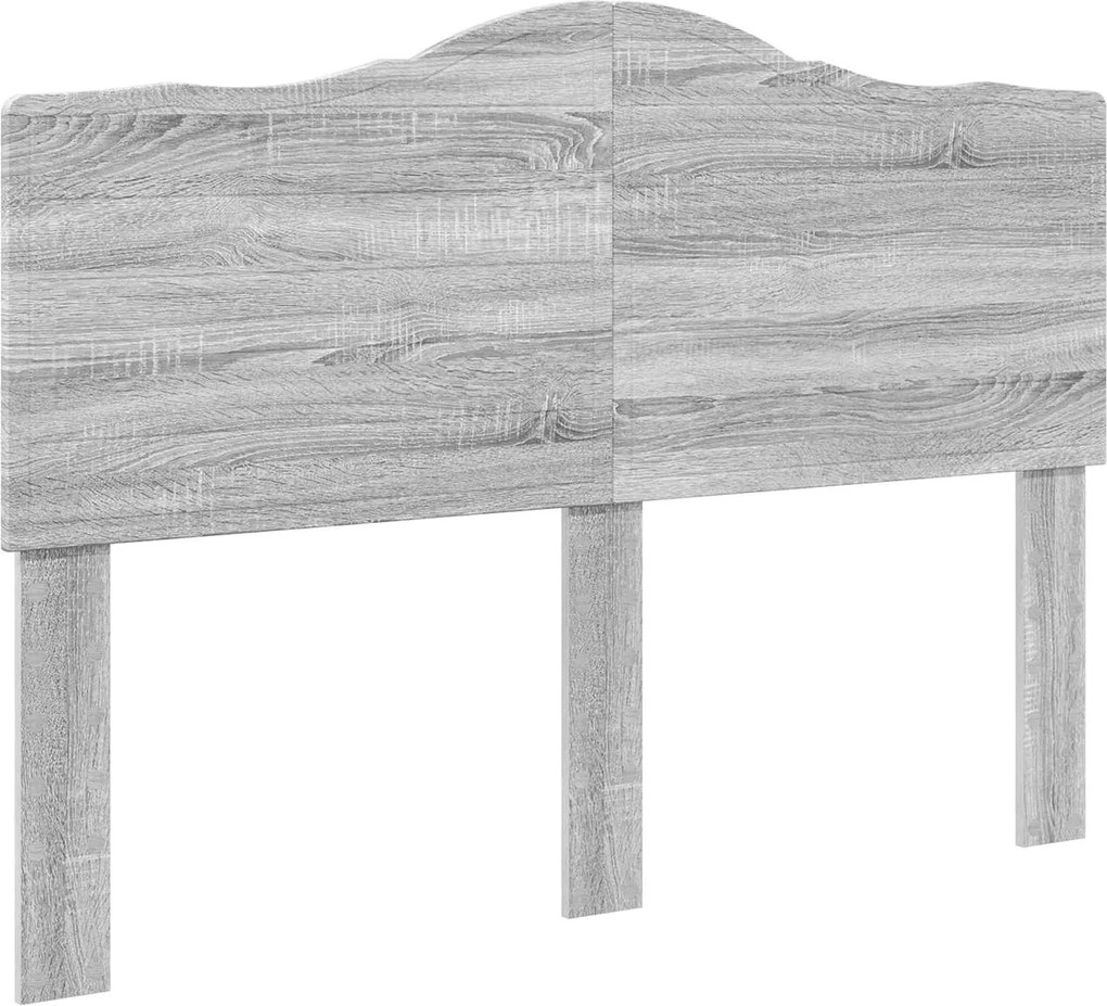 vidaXL Fejtámla Szürke Sonoma 150 cm Faanyag