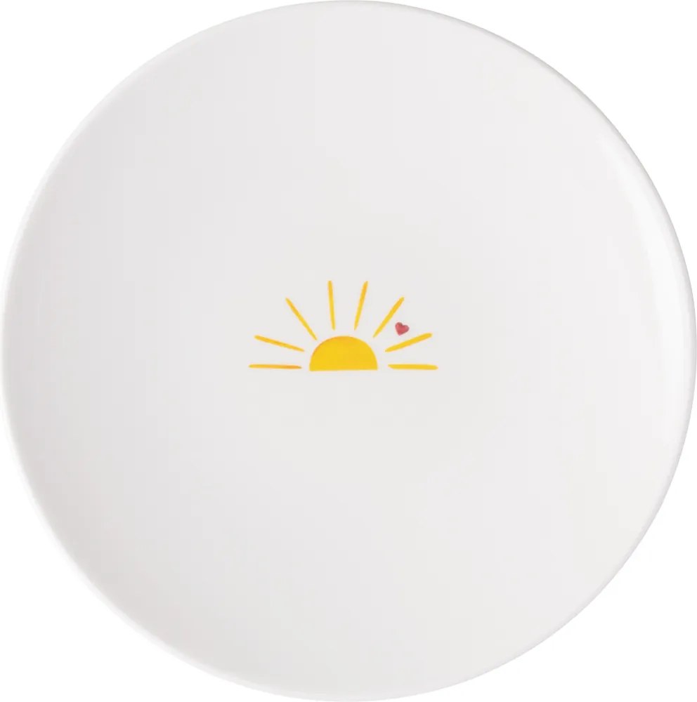 Villeroy & Boch reggeliző tányér Szeretettel, Hello Sunshine