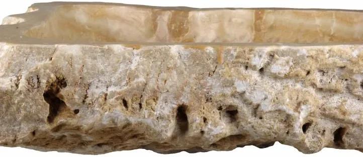 Mosdókagyló természetes kőből - MERAN