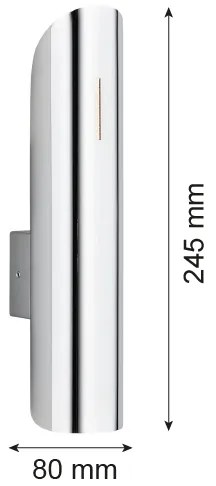 Argon 1038 - AKRON fali lámpa 2xG9/5W/230V