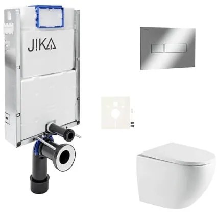 Falra szerelhető WC-garnitúra SAT SIKOJZTOR67CR