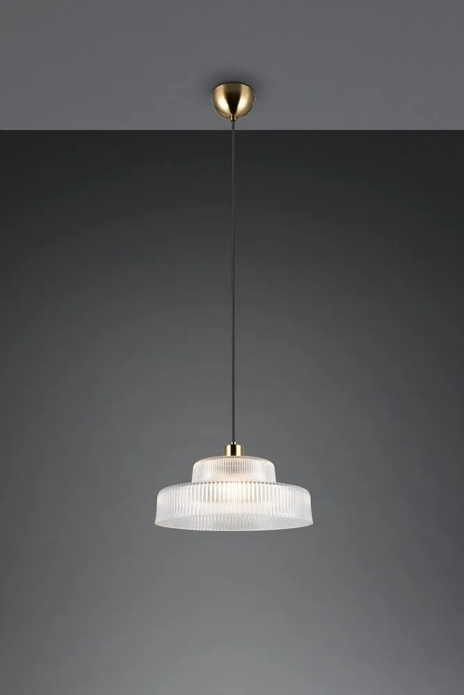 Függőlámpa üveg búrával ø 35 cm Abella – Reality