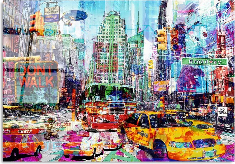 Üvegkép, 70×100 cm – UV-734